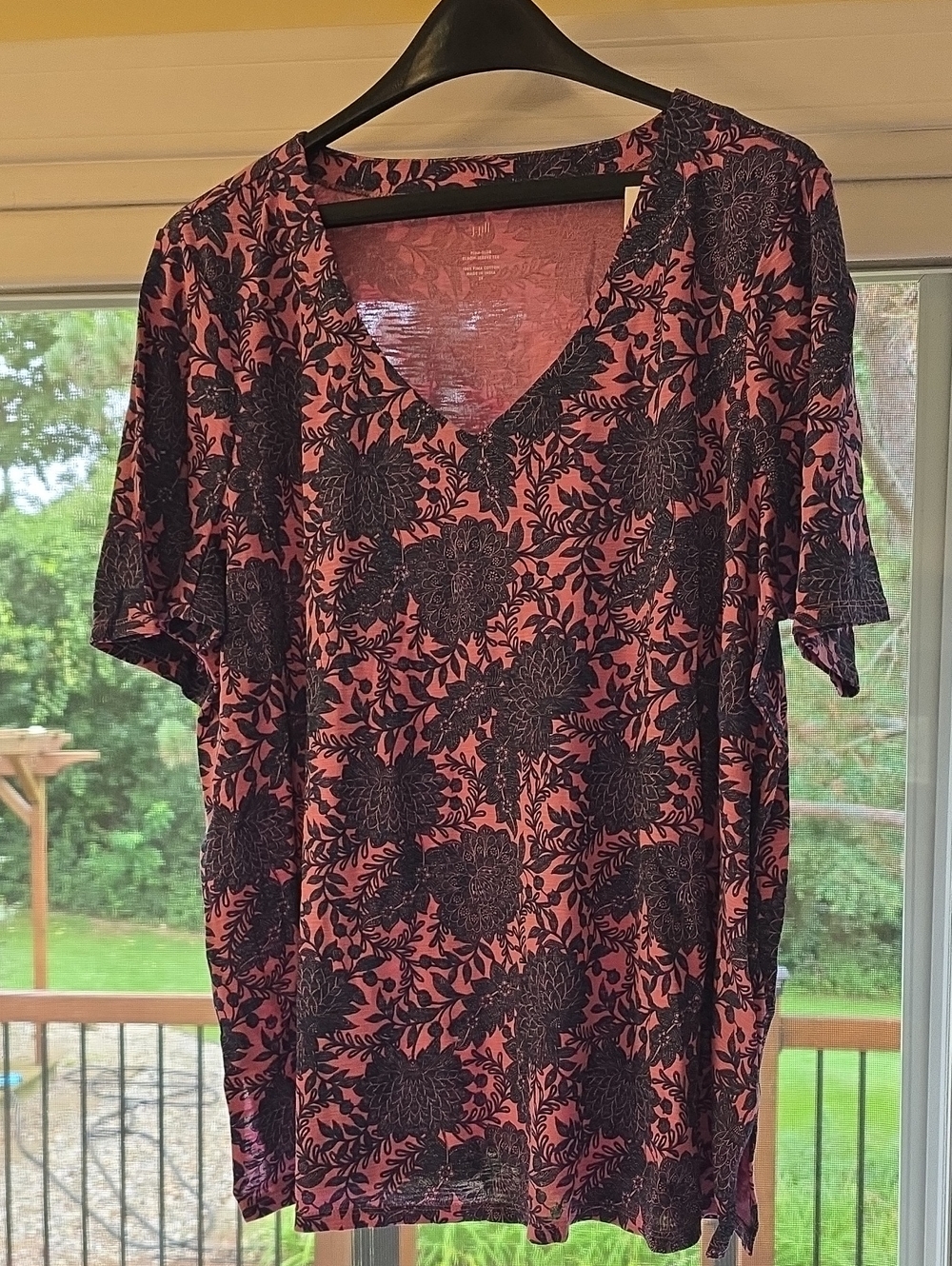 Women's J.Jill Short Sleeve Top Size 2X